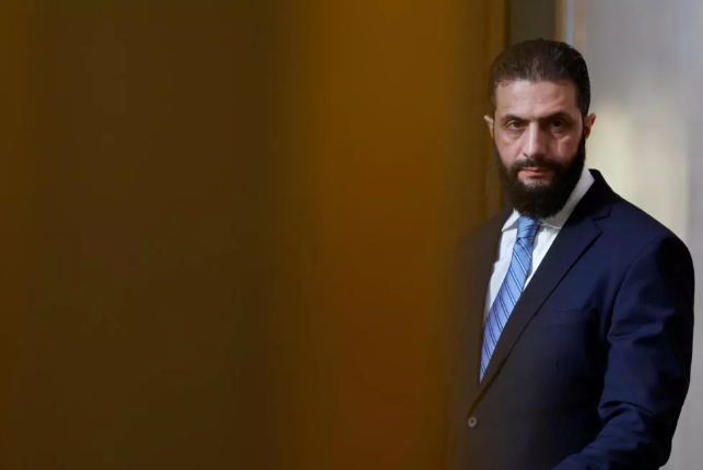 presidente sirio Ahmed al-Sharaa